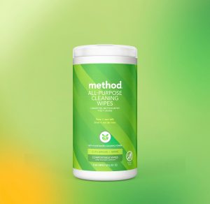 all-purpose cleaning wipes – lime + sea salt. 70 ct