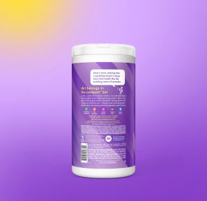 all-purpose cleaning wipes – french lavender. 70 ct