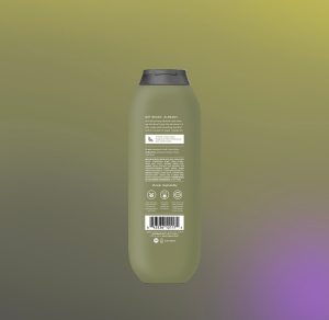 2-in-1 shampoo + conditioner – bergamot + lime. 14 fl oz