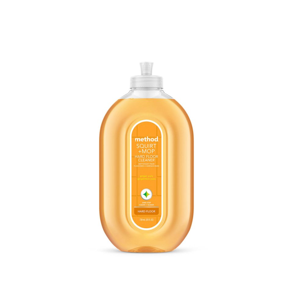 squirt + mop hard floor cleaner - ginger yuzu. 25 fl oz