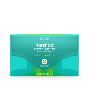 dryer sheets – beach sage. 80 ct