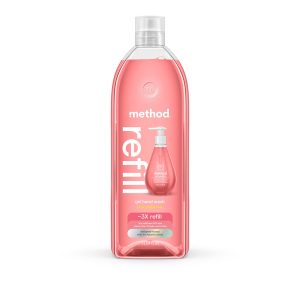 gel hand wash refill – pink grapefruit. 34 fl oz 1