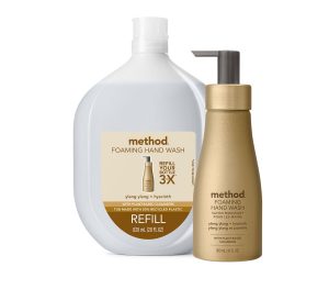 foaming hand wash starter set – ylang ylang + hyacinth. 38 fl oz